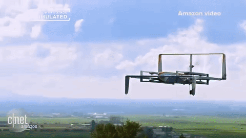 Amazon delivery drone